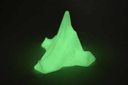 iceberg model that glows in the dark!