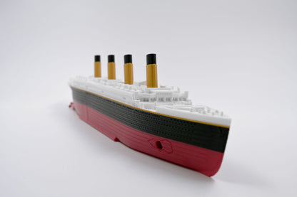 Starboard side view of the submersible Starlight Edition  Titanic model.